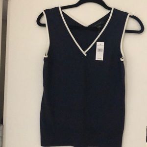 Ann Taylor blue vest